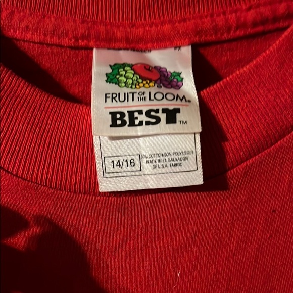 Red Cardinals Graphic T-Shirt - Picture 2 of 3